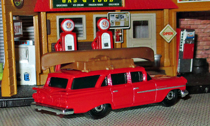 Illustration for article titled Wagon with Canoe Wednesday: Matchbox '59 Chevy